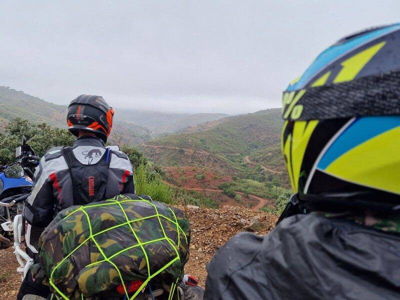 Heading home trails