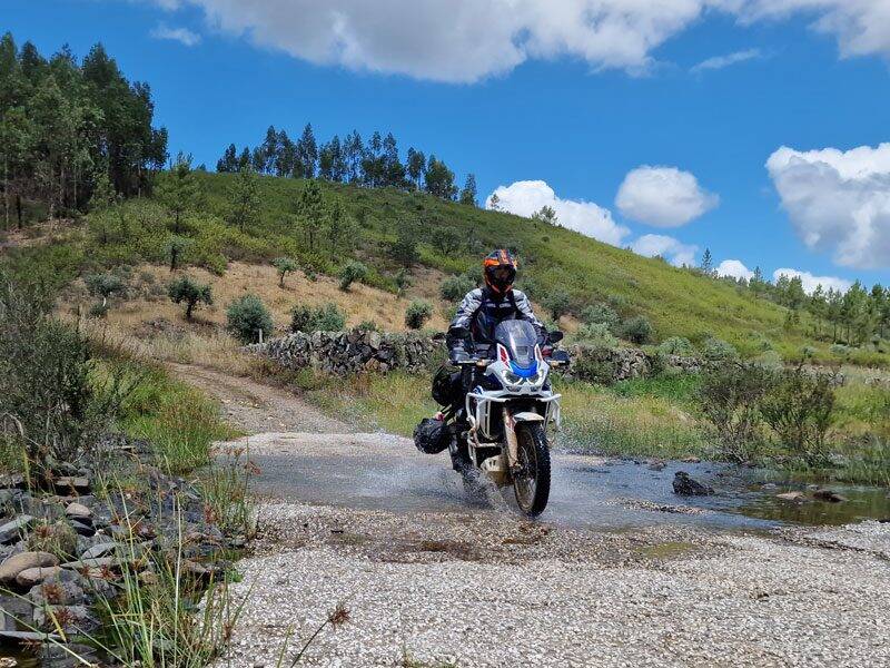 River crossing valley