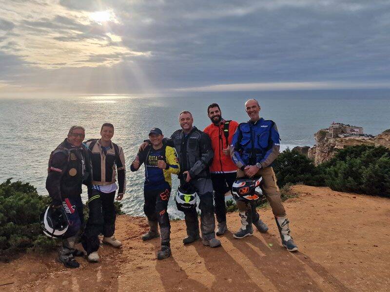 Sunset coast group ride