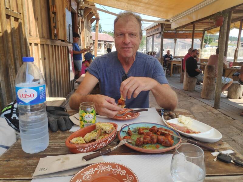Waterfront lunch